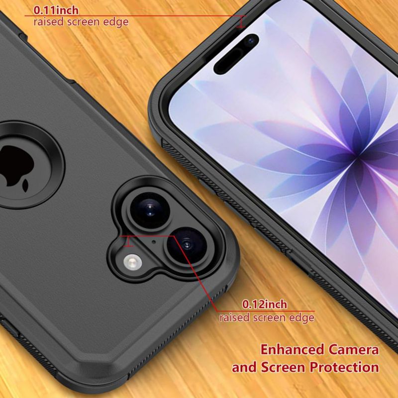 Funda SHLLAR para iPhone 17 – Carcasa de armadura de alta resistencia