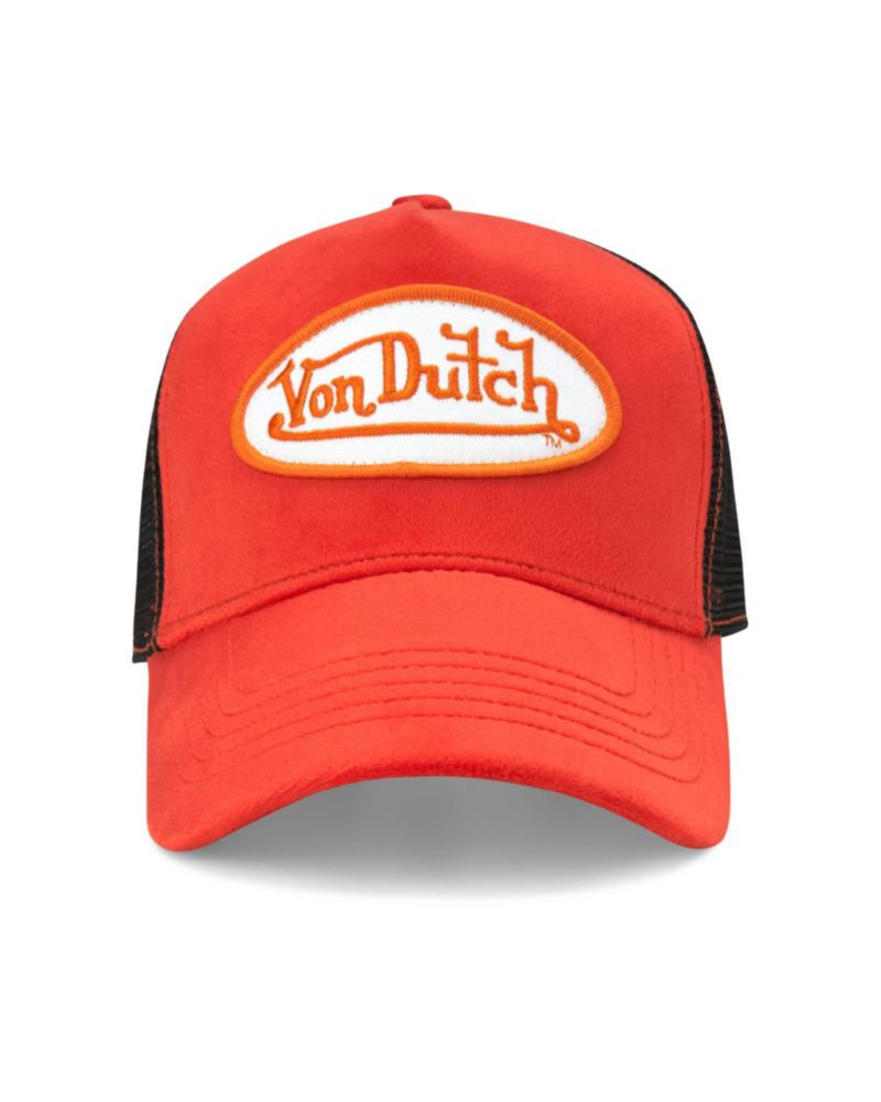 Gorra tipo camionero Von Dutch de terciopelo snapback unisex