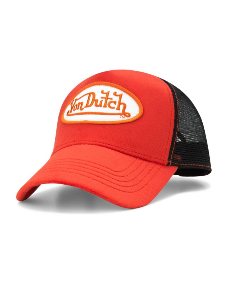 Gorra tipo camionero Von Dutch de terciopelo snapback unisex