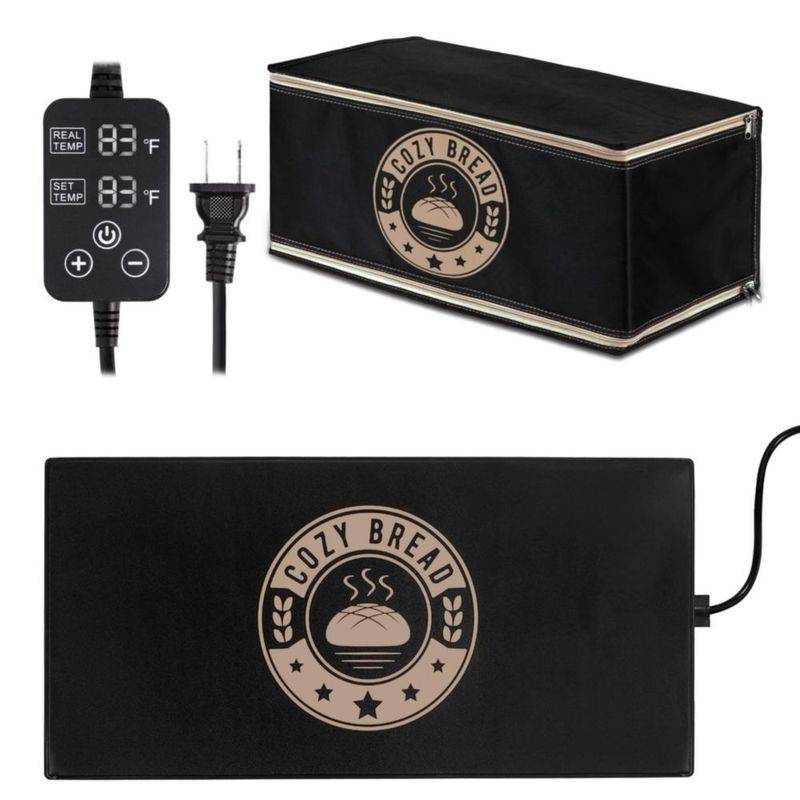Caja de Fermentación para Pan Cozy Bread con Termostato Controlado 25x53 cm