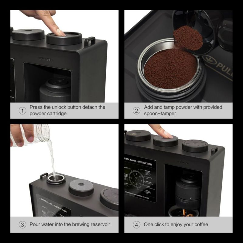 Cafetera Portátil CANDY 3 en 1 Recargable 60 Tazas