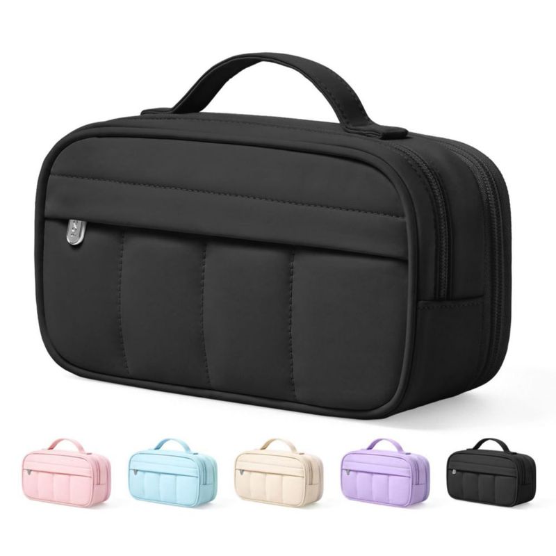 Estuche Sooez Grande 20x7x10 cm Negro