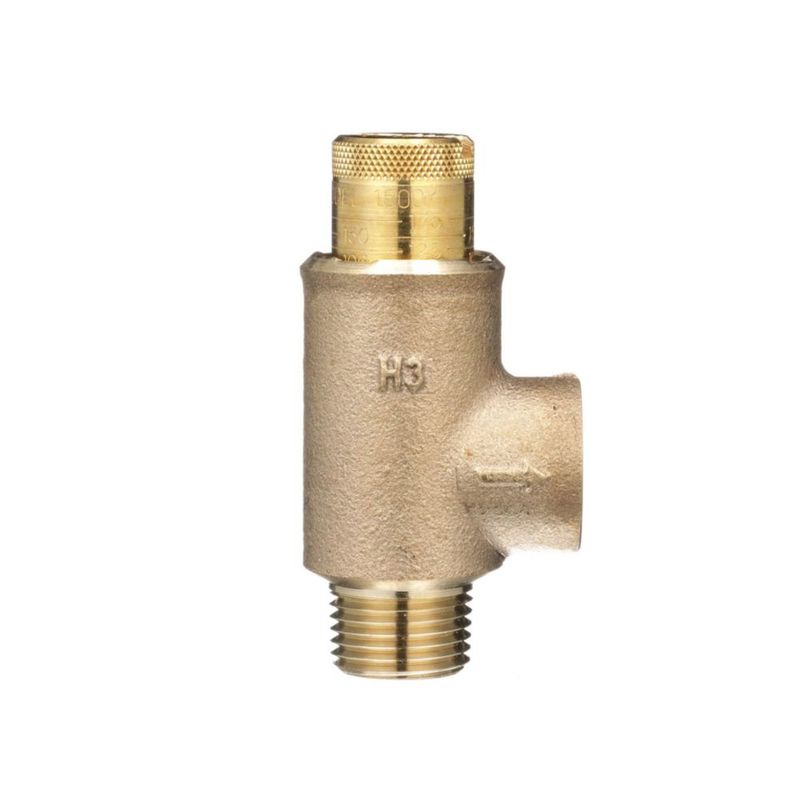 Válvula Zurn de alivio de presión 1/2" dorada