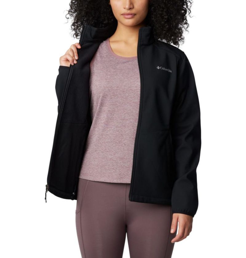 Chaqueta Softshell Columbia Negra Talla S