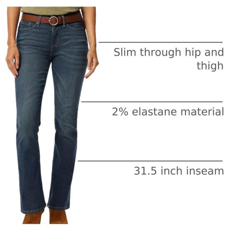 PANTALONES Levi Strauss Signature Gold Bootcut 315 cm