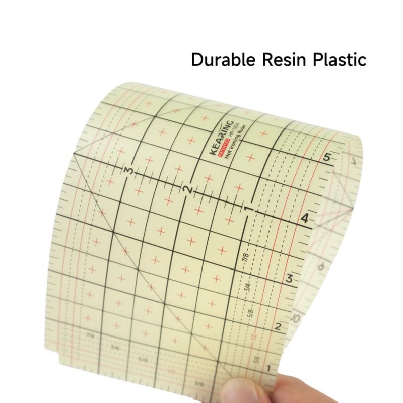 Regla KEARING 30 cm x 10 cm resistente al calor para planchar