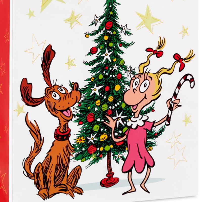 Bolsas de Regalo Hallmark Dr. Seuss - Pack de 4 con Diseños del Grinch