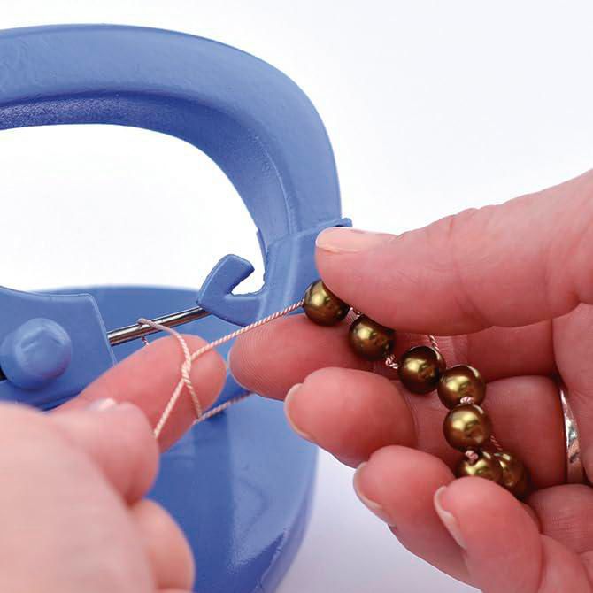 Herramienta de Nudos Beadalon Azul de Mesa