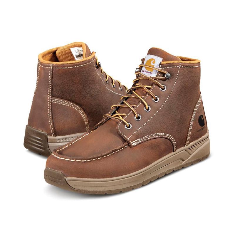 Botas Carhartt CMX4023 14 W US Cuero Marrón