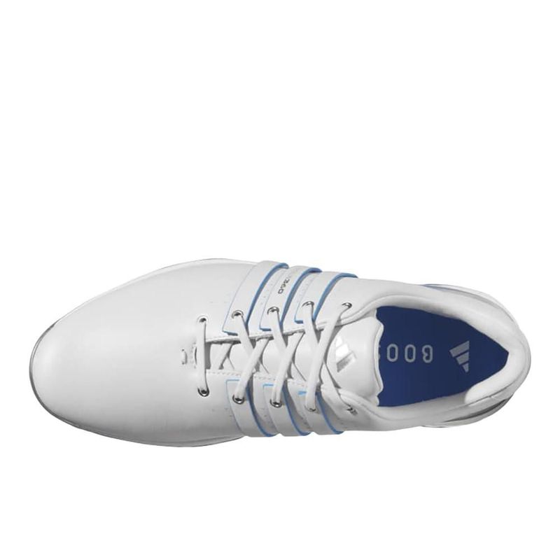Zapatos adidas TOUR360 24 gris oscuro/plateado metálico/azul rayo lúcido talla 14