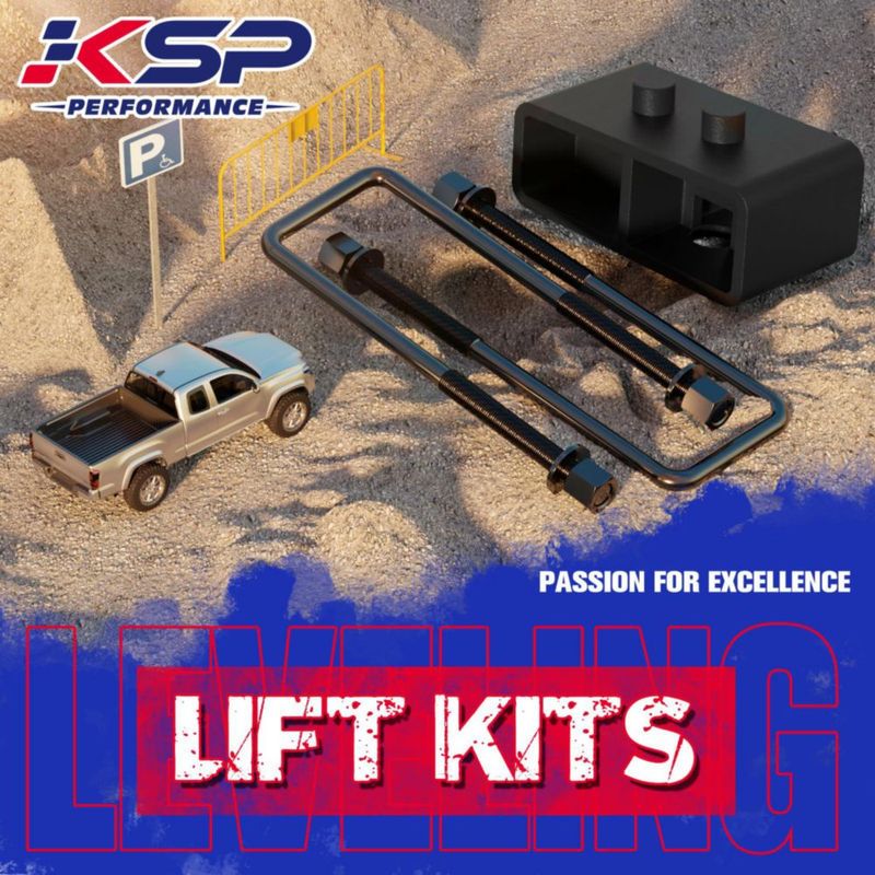 Bloque de Elevación Trasera KSP PERFORMANCE 5 cm F150 2004‑2020
