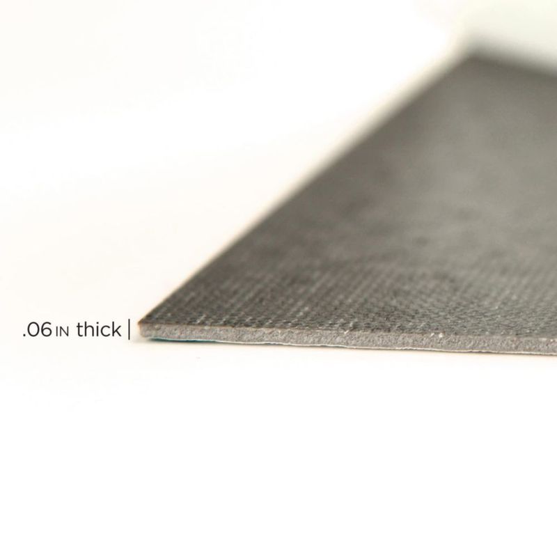 Baldosa de Piso FloorPops 30x30 cm Negra Autoadhesiva
