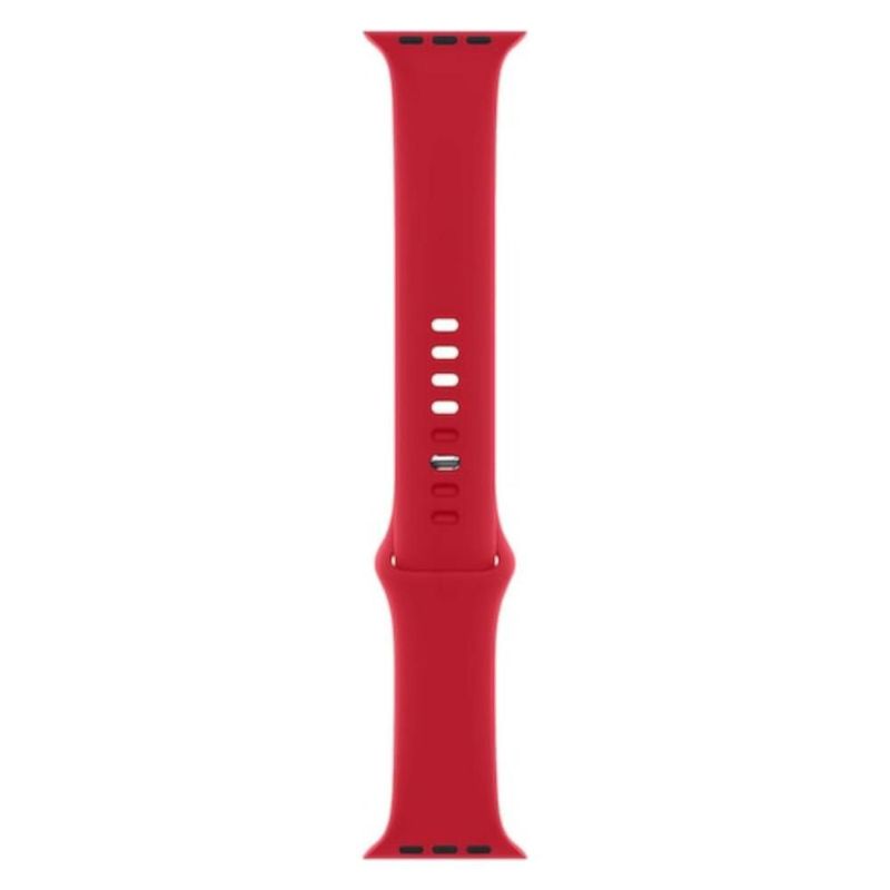 Correa Silicona Coral Compatible Apple Watch 38/40/41mm y S10 42mm Talla L