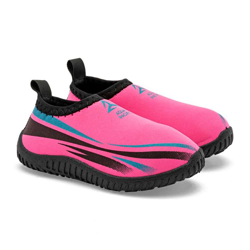 SANDALIA VERANO CERRADO AQUA PACIFIC 600 ROSA VERDE NEGRO