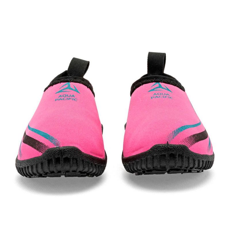 SANDALIA VERANO CERRADO AQUA PACIFIC 600 ROSA VERDE NEGRO