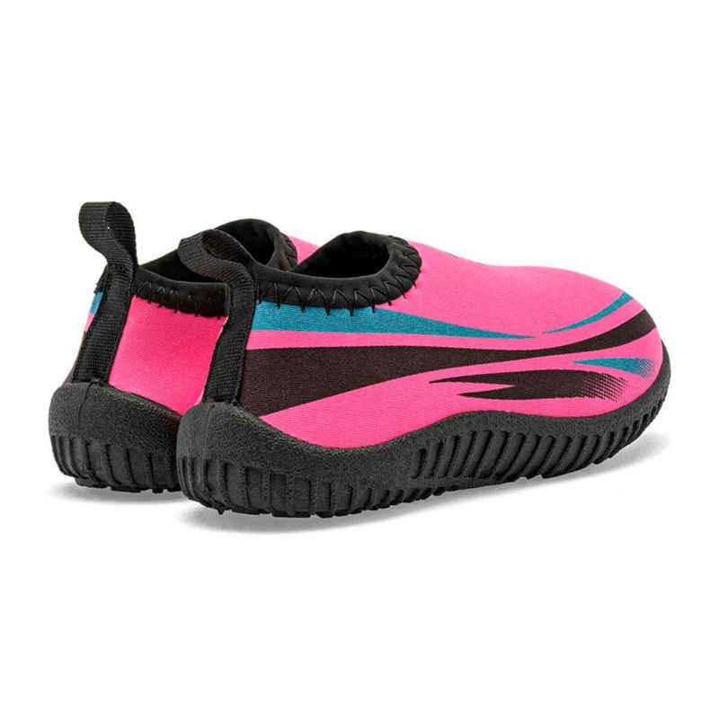 SANDALIA VERANO CERRADO AQUA PACIFIC 600 ROSA VERDE NEGRO