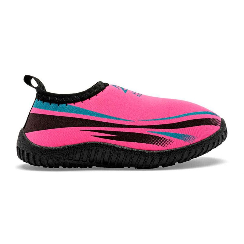 SANDALIA VERANO CERRADO AQUA PACIFIC 600 ROSA VERDE NEGRO
