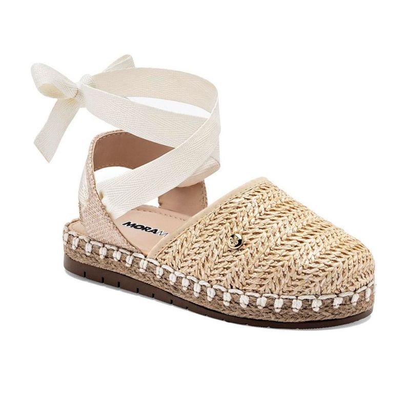 ALPARGATA  MORAMORA ESTRELLA BEIGE