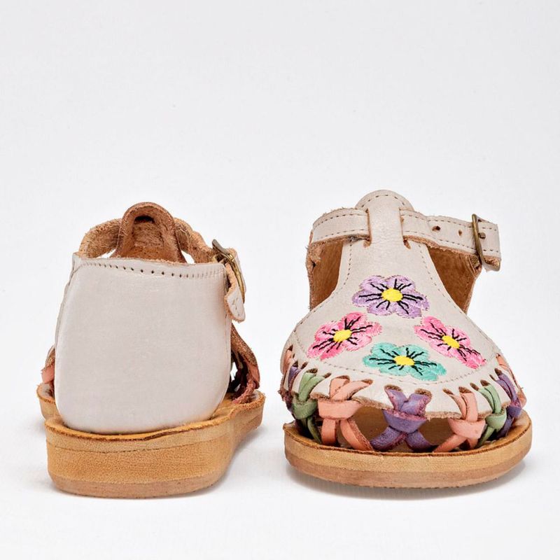 SANDALIA  CERRADO MORA TIERRA SHEILA BLANCO MULTICOLOR    Piel
