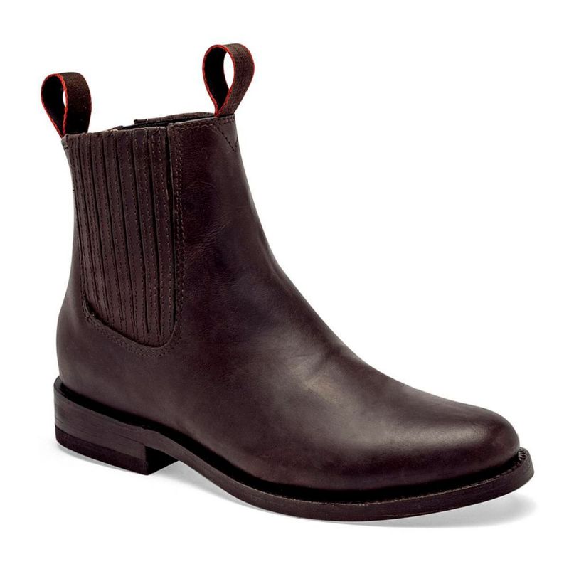 BOTA Y BOTIN VAQUERA ANDRE V B4001 CAFE Piel