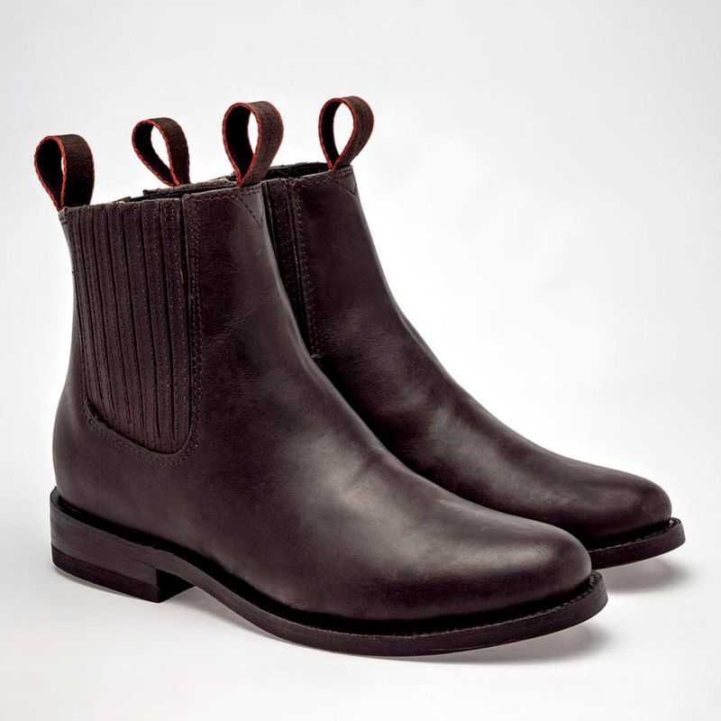 BOTA Y BOTIN VAQUERA ANDRE V B4001 CAFE Piel