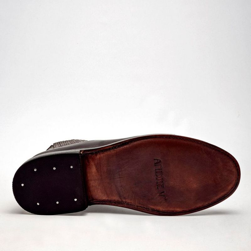 BOTA Y BOTIN VAQUERA ANDRE V B4001 CAFE Piel