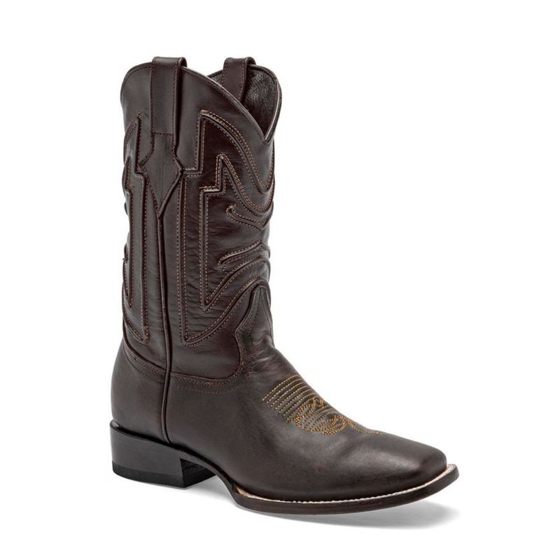 BOTA Y BOTIN VAQUERA ANDRE V B0587 CAFE Piel