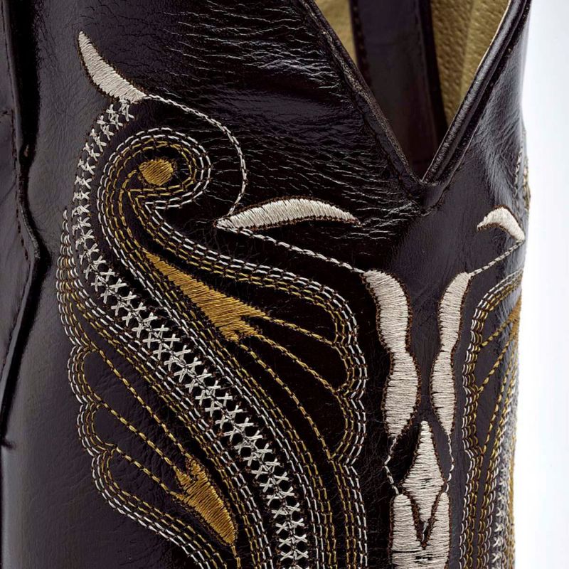 BOTA Y BOTIN VAQUERA ANDRE V B7000 CAFE Piel