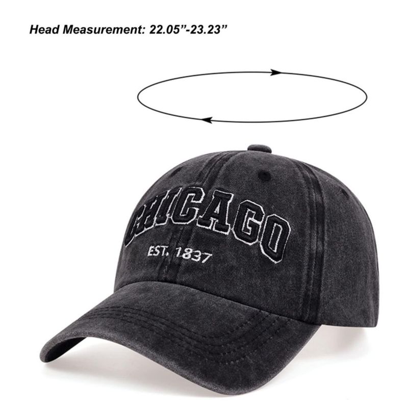 GORRA UMiCHOi Chicago con Bordado 3D - Negro