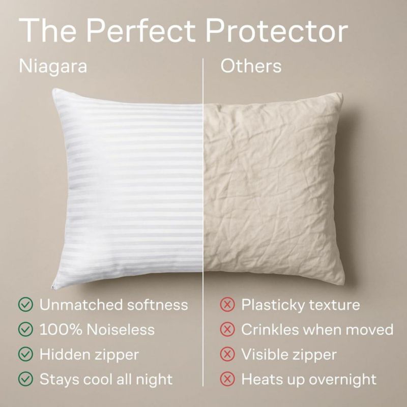 Protector de almohada Niagara Sleep Solution King - Pack de 2