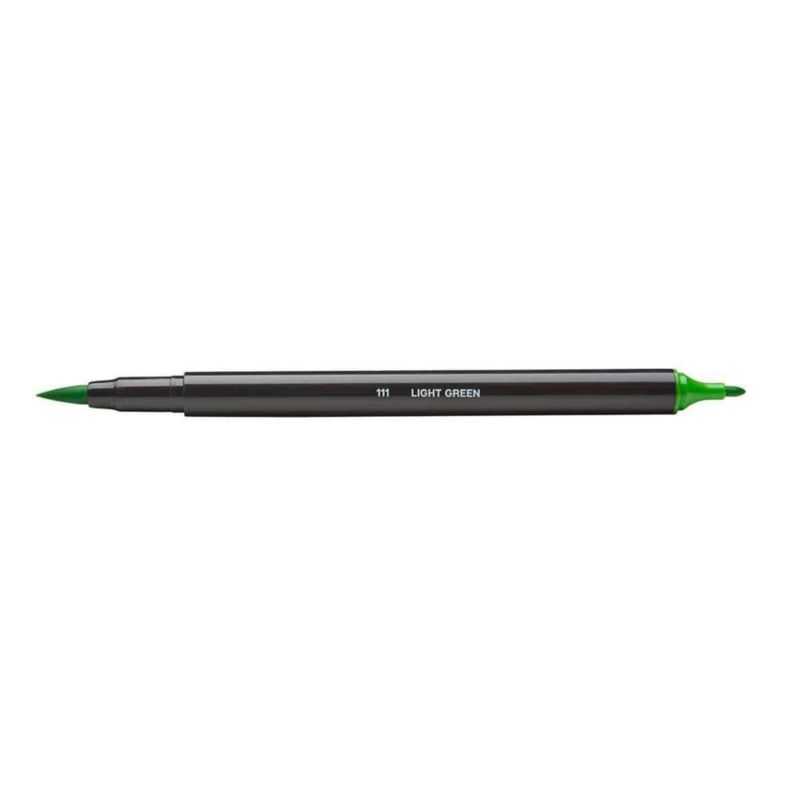 Marcadores de pincel KINGART PRO 24 colores de punta dual