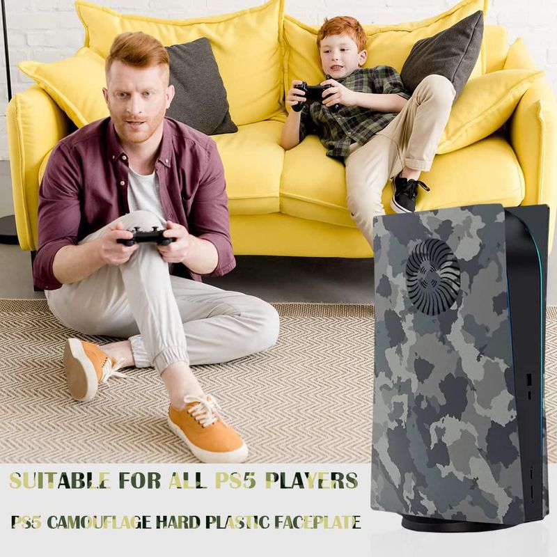 Cubierta de ABS con camuflaje para PS5 – Wedorat