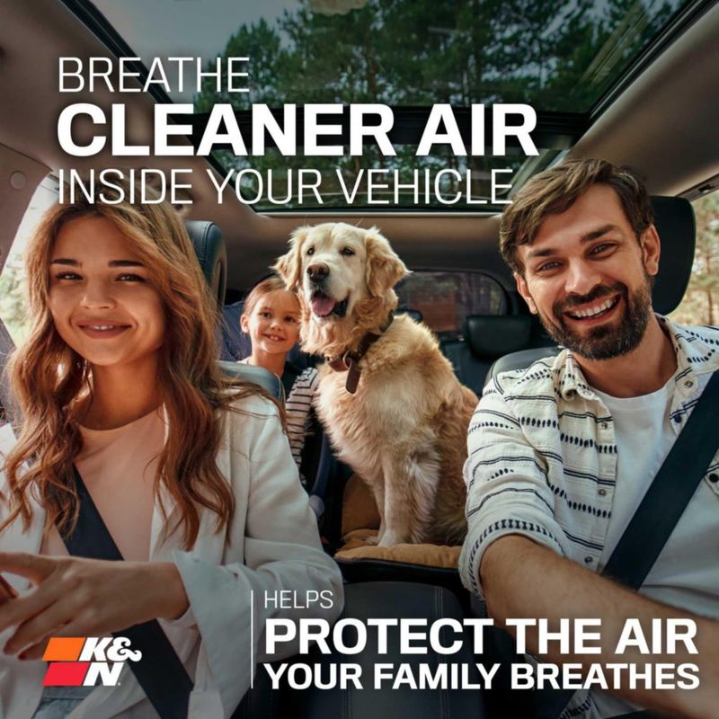 Filtro de aire de cabina K&N VF2063 lavable de por vida