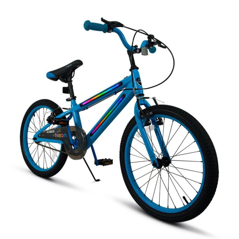 Bicicleta Infantil KUBOR NeonX R20 de 1V Azul