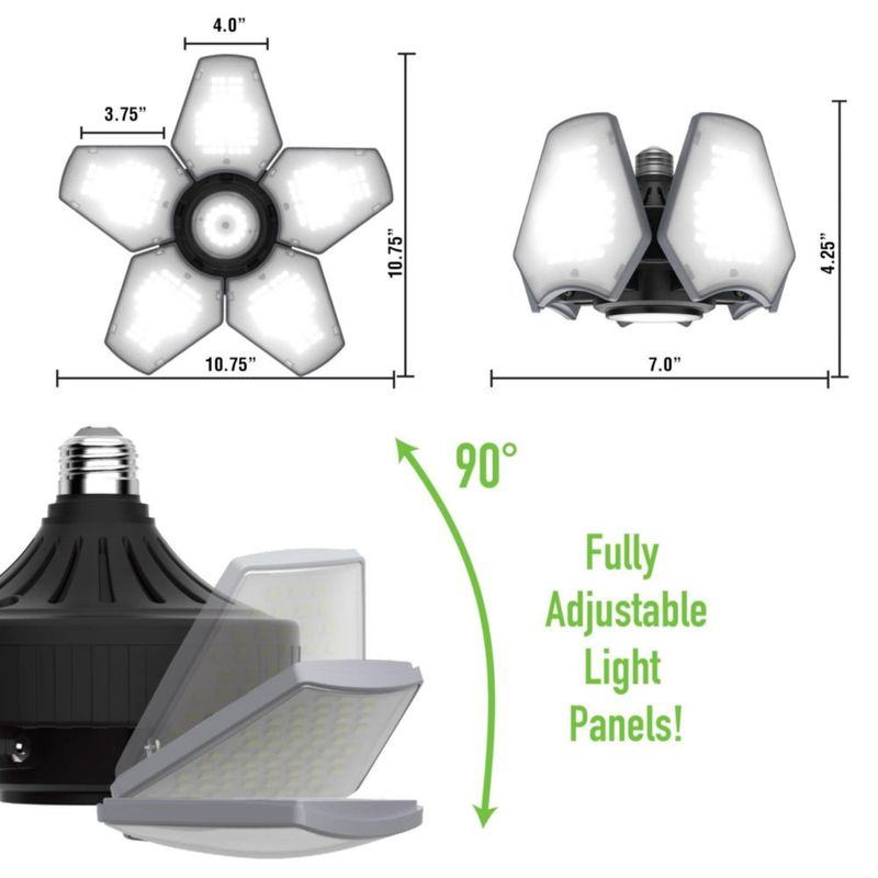 Luz de Garaje Beyond Bright 6000 lúmenes 60W
