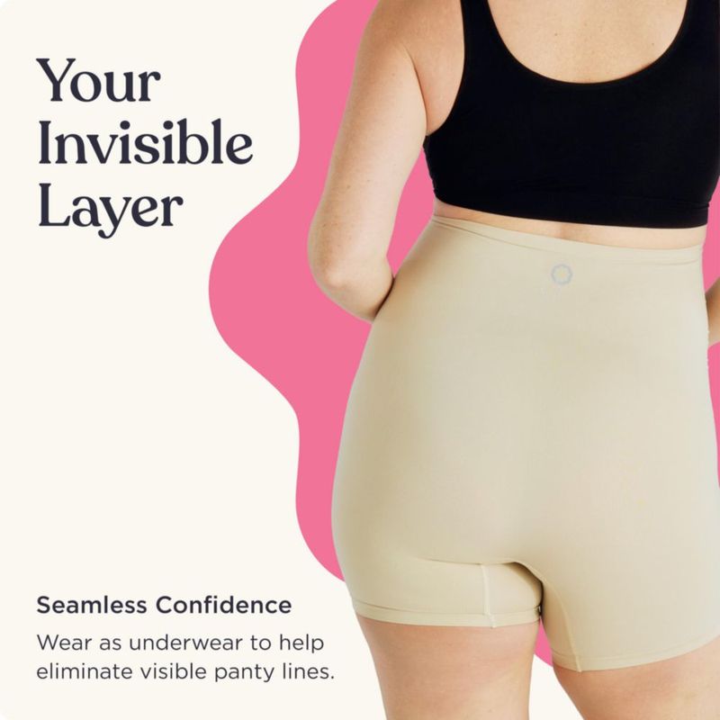 Belly Bandit Short de Soporte para Embarazo Moldeador de Muslos Color Nude
