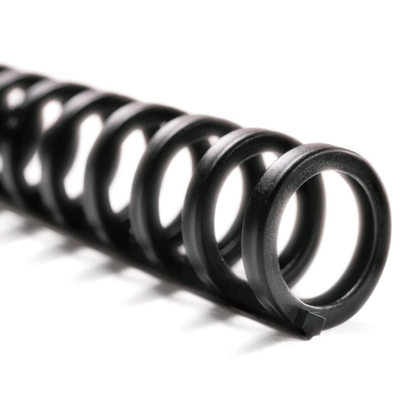 Espinas de encuadernación GBC 13 cm 45 hojas ProClick negras – paquete de 100