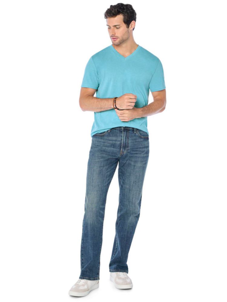 PANTALONES Lucky Brand 181 Corte Relajado Recto 38 Lakewood