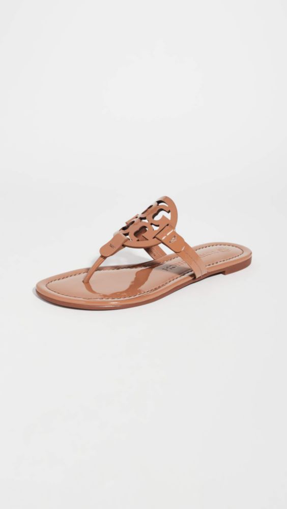 Sandalia Tory Burch Miller Beige talla 8 US