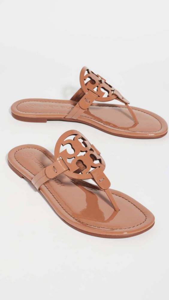 Sandalia Tory Burch Miller Beige talla 8 US