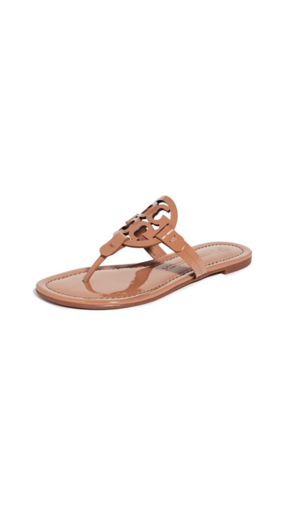Sandalia Tory Burch Miller Beige talla 8 US
