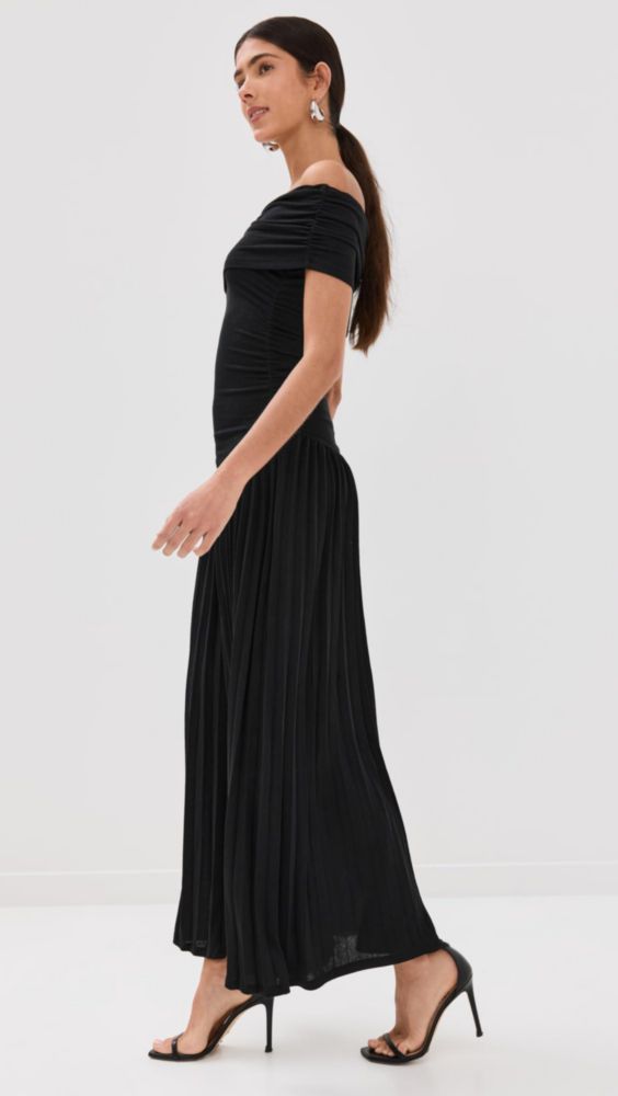 Vestido Maxi Lioness Field of Dreams en color Ónix - Talla M