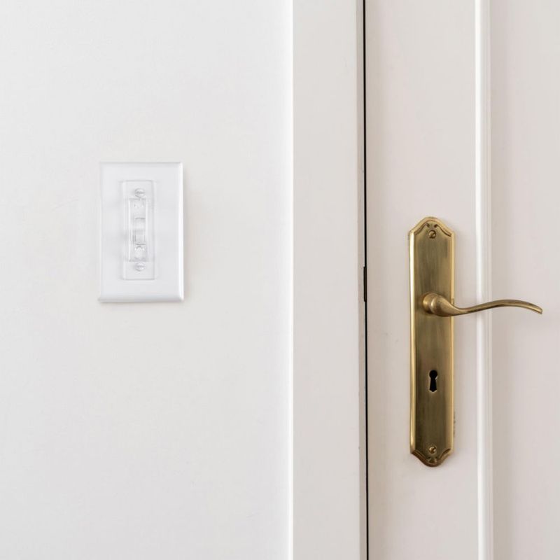 Protector de interruptor Bates Choice – Pack de 6 transparentes