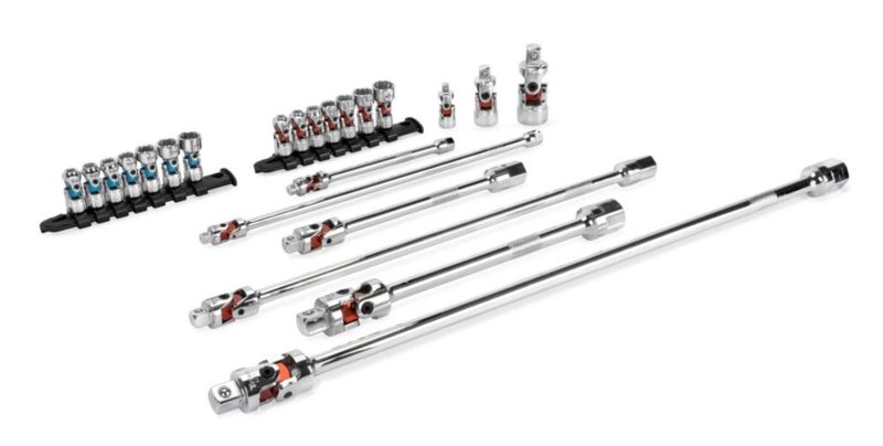 Juego de vasos Titan 23 piezas Auto-Flex universal