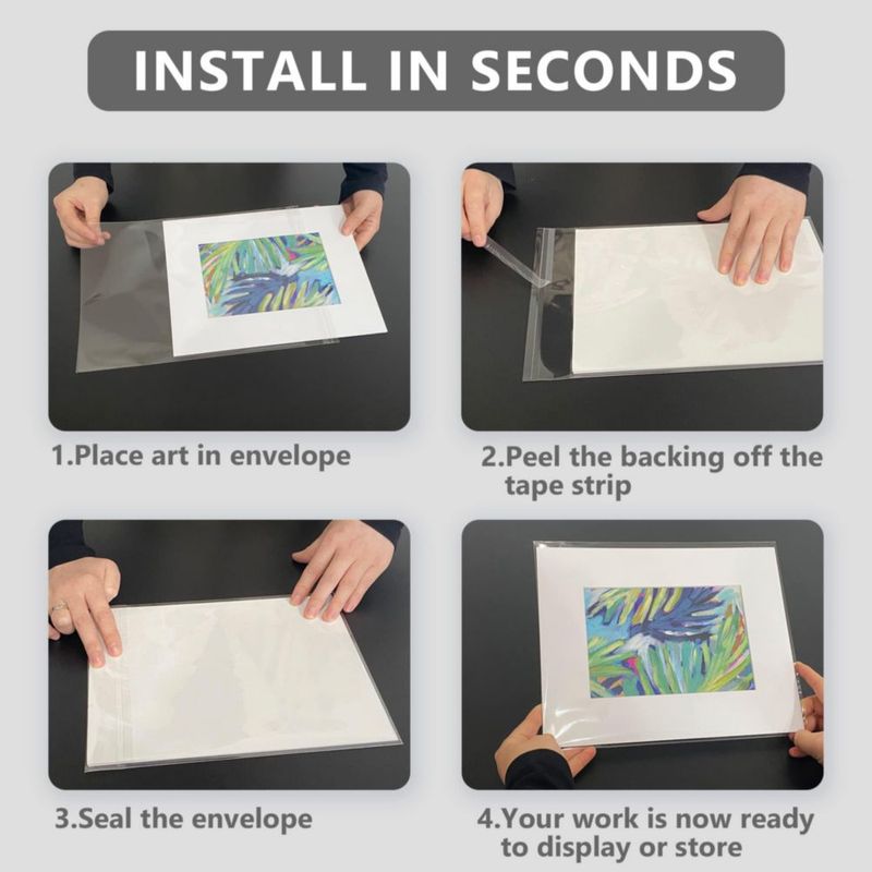 Fundas Fotográficas Somime 29 × 36 cm 100 unidades sin ácido