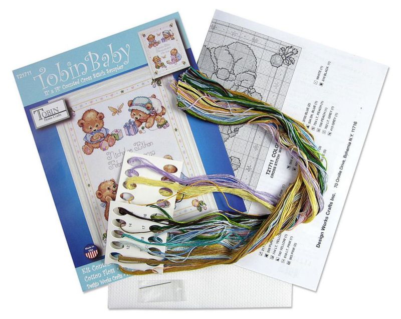 Kit de Punto de Cruz Design Works Crafts 20x25 cm