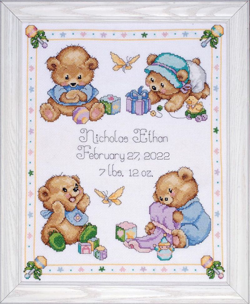 Kit de Punto de Cruz Design Works Crafts 20x25 cm