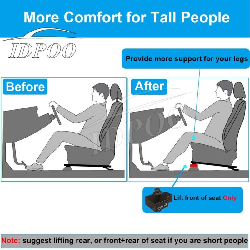 Kit de Separador Elevador de Asiento Idpoo 06‑25 cm Jeep JK/JKU