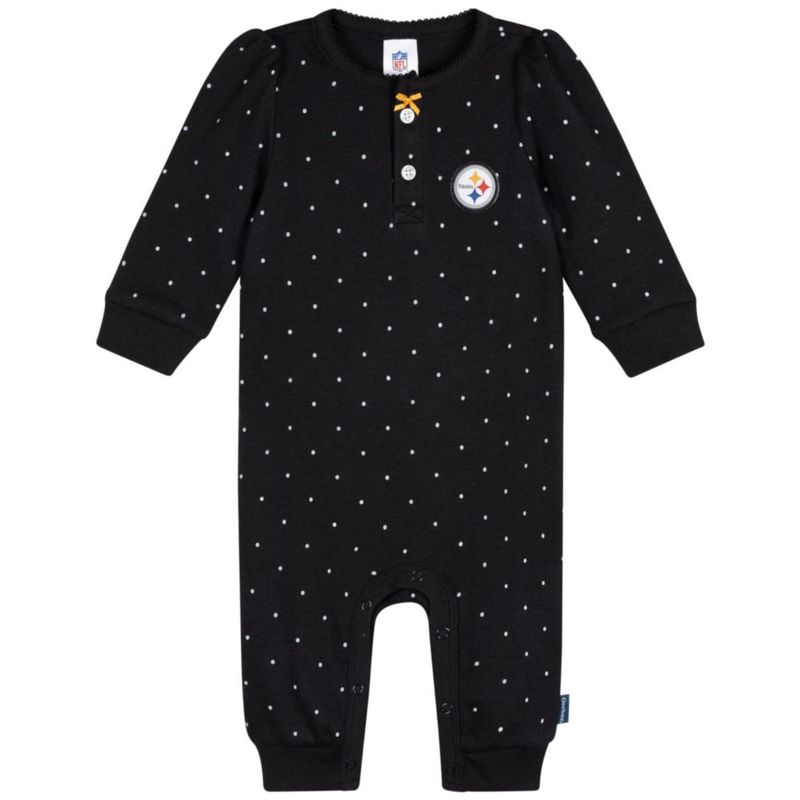 Conjunto de una pieza Gerber Steelers 3-6 meses (niña)
