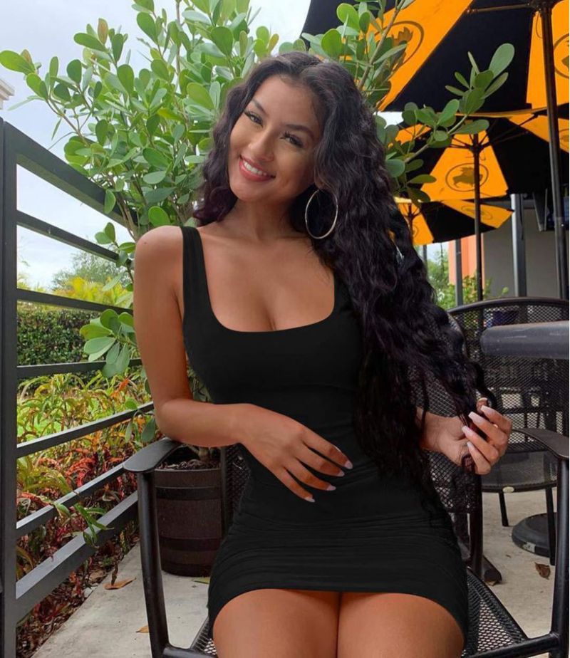 Vestido GOBLES Mini Bodycon sin Mangas Negro